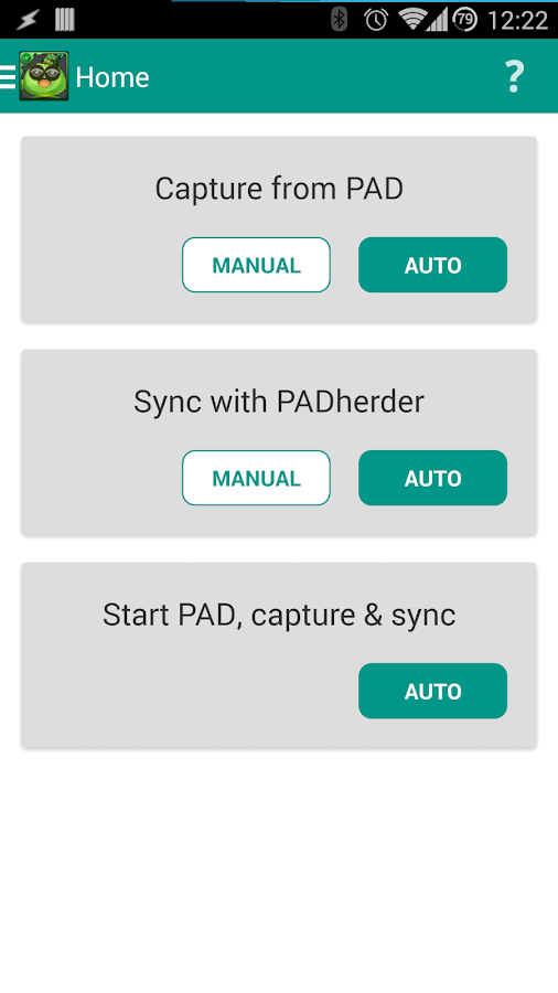    PADListener- screenshot  
