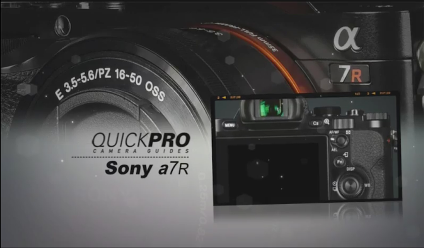 Sony a7r from QuickPro Screen 2