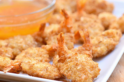 Coconut Shrimp With Sweet Chili Mayo Recipe — Dishmaps