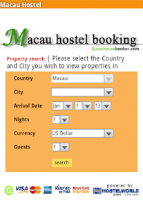 Macau Hostel Booking Screenshots 0