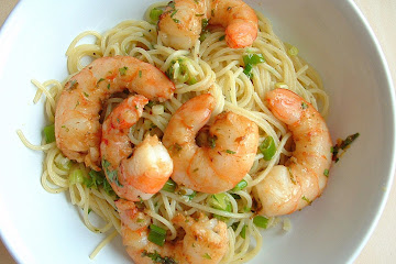 Lemon Linguine with Cajun Shrimp
