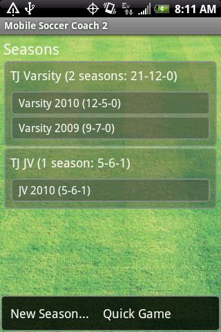 Android application Mobile Soccer Coach 2 screenshort