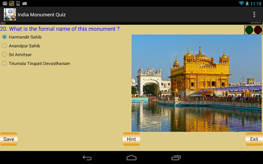 免費下載教育APP|India Monument Quiz app開箱文|APP開箱王