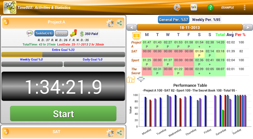 【免費生產應用App】TimeBEE Goal Manager Pro-APP點子
