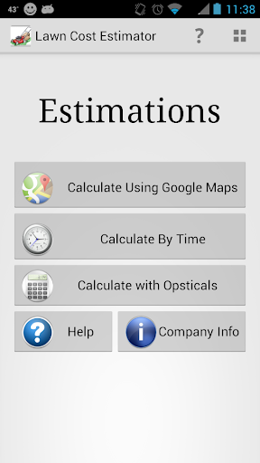 Lawn Cost Estimator