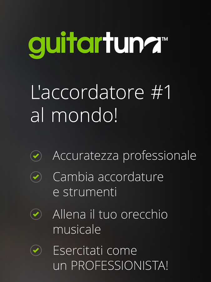 Guitar Tuna Accordatore Tuner App Android su Google Play