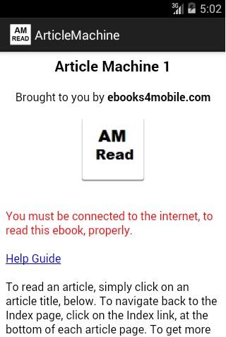 Article Machine
