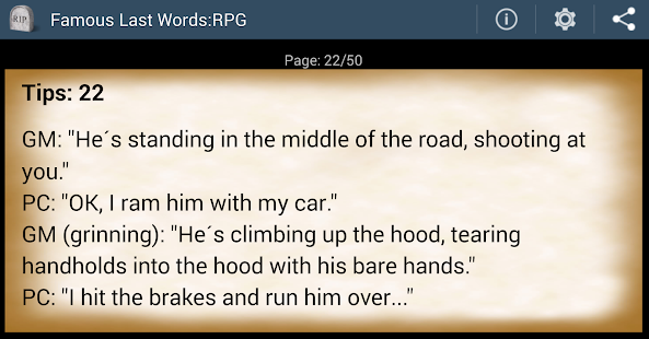Famous Last Words of RPG Screenshots 1