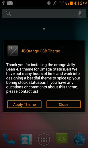 免費下載個人化APP|Jelly Bean Orange OSB Theme app開箱文|APP開箱王