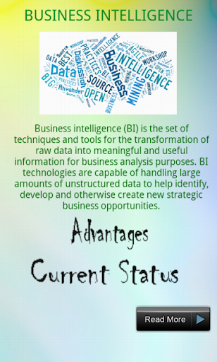 【免費書籍App】Business Intelligence Course-APP點子