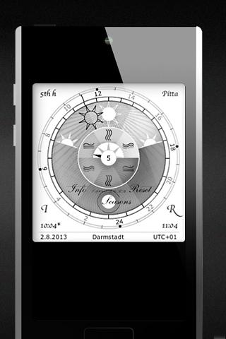 The Ayurveda Sundial Screen 2