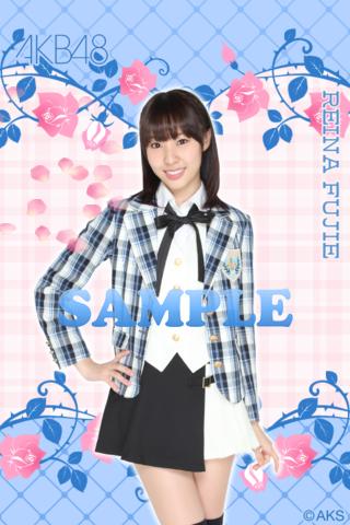 AKB48きせかえ(公式)藤江れいなライブ壁紙-PR- Screen 1