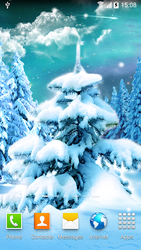 Winter Forest Live Wallpaper