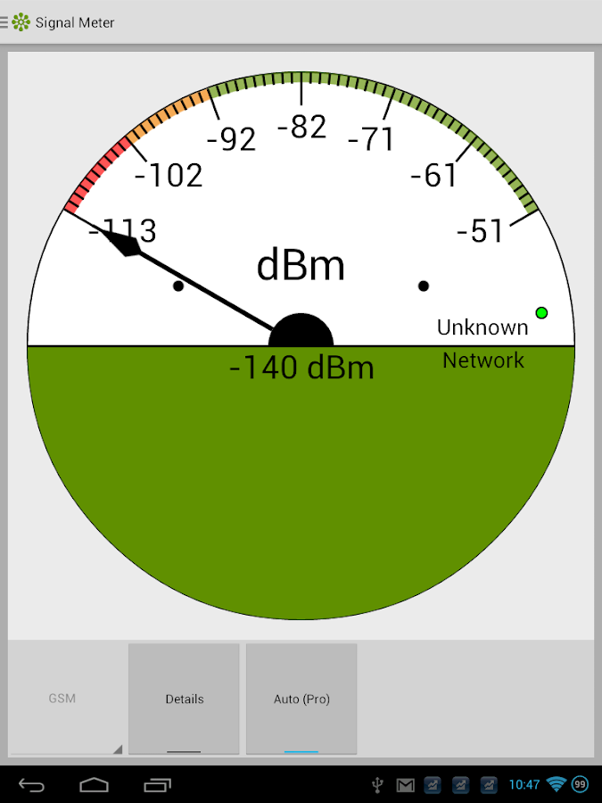 Network Signal Strength screenshot