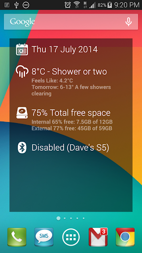 DashClock Bluetooth Extension