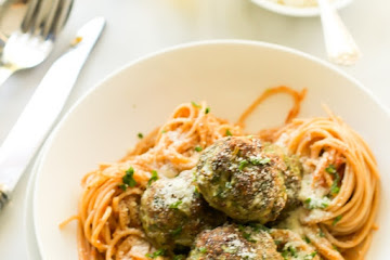 Kale Sneak in Meatballs