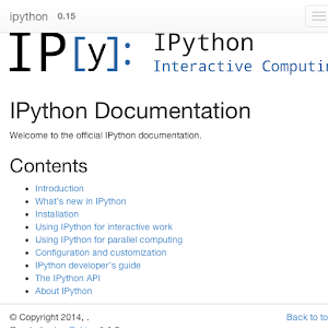 python ipython doc 0.0.1