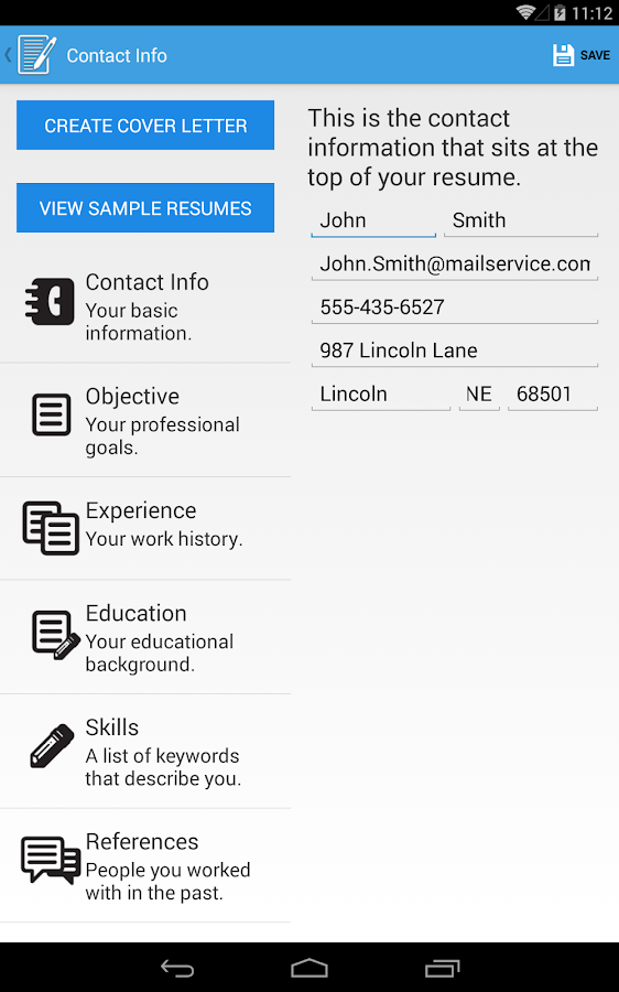 Resume Builder Pro - screenshot