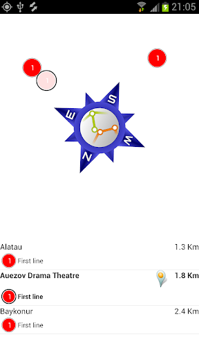 【免費旅遊App】Subway Compass-APP點子