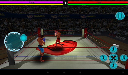 Android-Anwendung 3D boxing game Screenshot