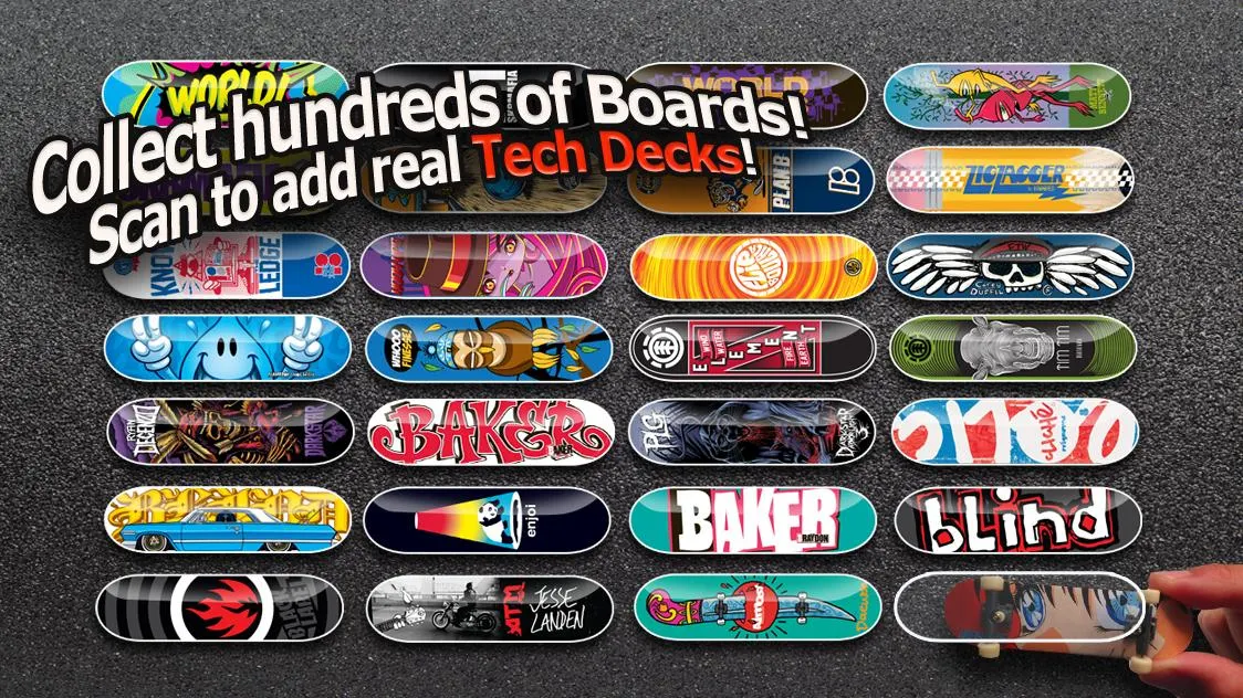 Tech Deck Skateboarding - screenshot