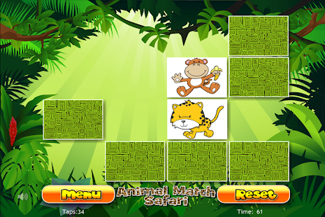 Animal Card Match Safari Screenshots 13