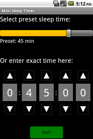 Mini Sleep Timer