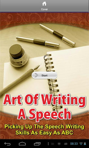 Art Of Writing Speech
