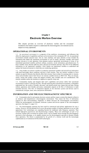 Electronic Warfare Operations