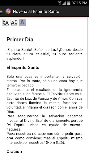 【免費生活App】Novena al Espíritu Santo-APP點子