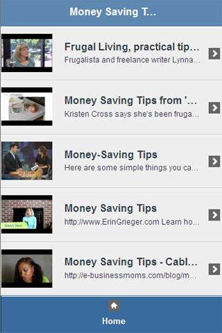 Money Saving Tips