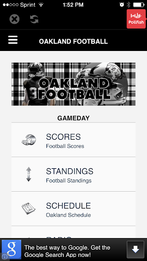 【免費運動App】Oakland Football STREAM-APP點子