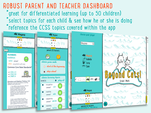 【免費教育App】Beyond Cats! Grade 1 Math-APP點子
