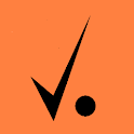 Road Rally Checkpoint Clock logo
