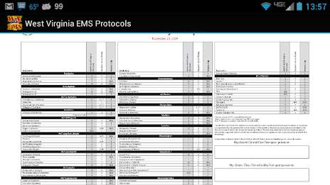 DEMO - WV EMS Protocols poster 9