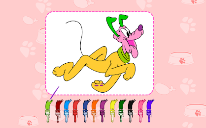 Dog Coloring Pet Coloring poster 7