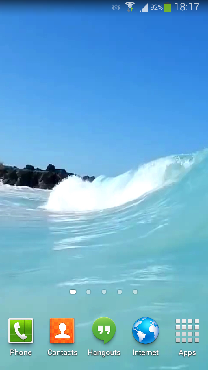 Ocean Waves Live Wallpaper 40 Screen 3