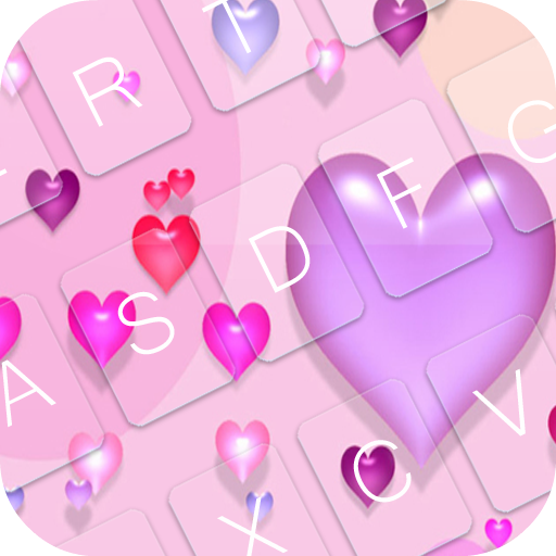 Keyboard Fancy Pink Theme 個人化 App LOGO-APP開箱王