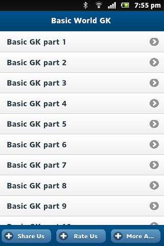 Basic GK - World GK