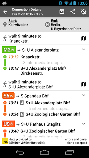 【免費交通運輸App】Offi - Journey Planner-APP點子