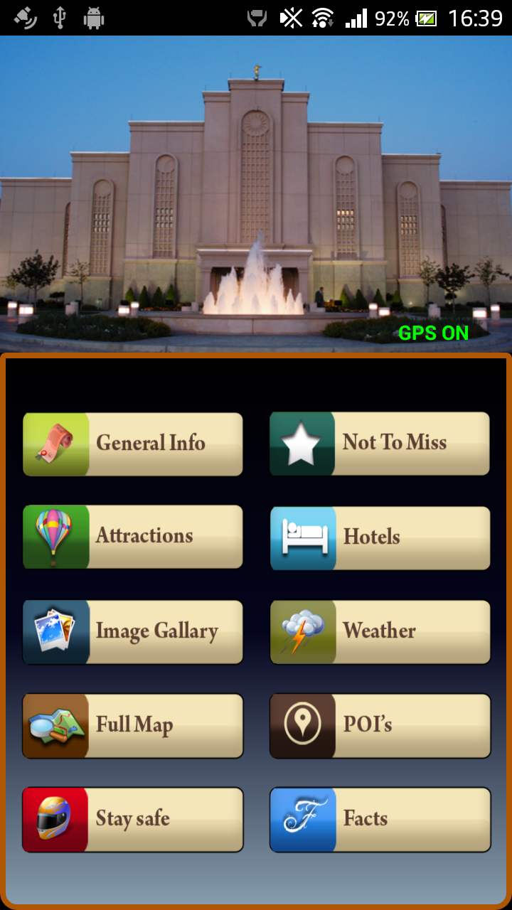 Albuquerque Offline Map Guide Screen 1