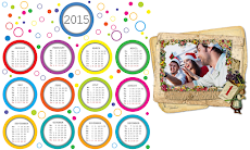 2015 カレンダー フォト フレームのおすすめ画像1