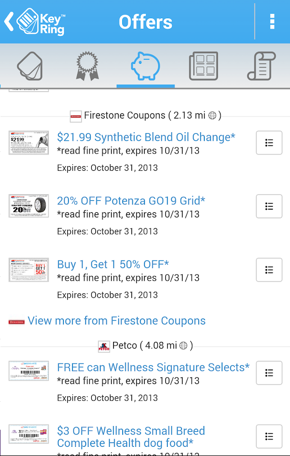 Key Ring Cards Coupon & Sales Android Apps on Google Play
