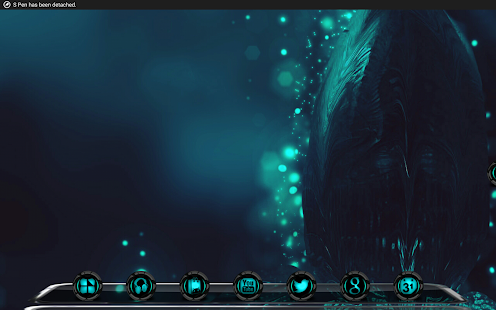 download Alien Cyan Theme for NEXT free