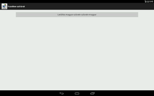 Hungarian-Slovenian Dictionary Screenshots 10