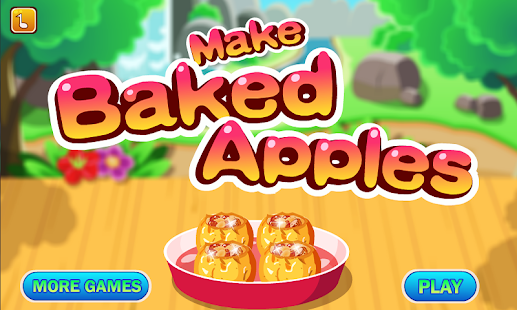 Baked Apples Cooking Games