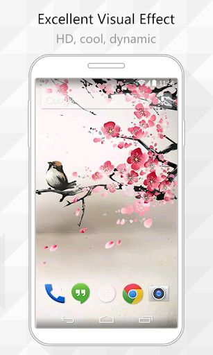 Red Plum Live Wallpaper