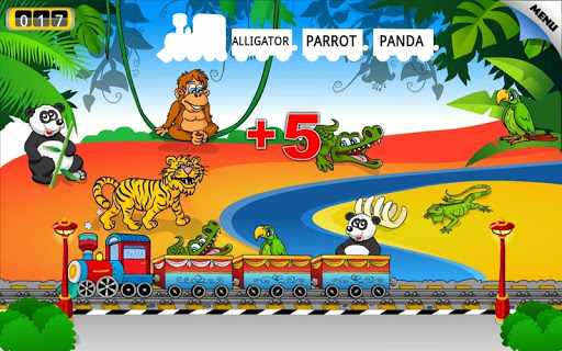 【免費教育App】Kids Animal Train - First Word-APP點子