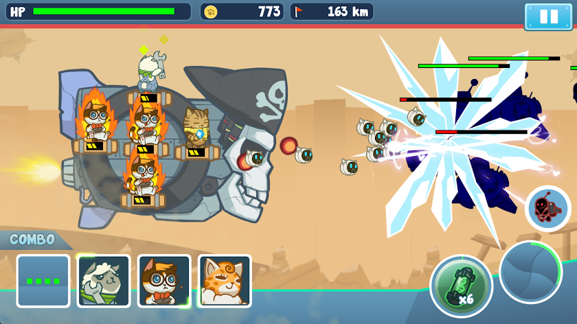 Naughty Kitties - Cats Battle Screen 2
