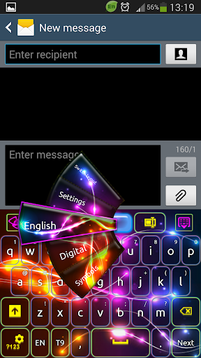 Electric Color Keyboard